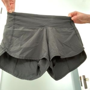 LULULEMON black speed short size 2